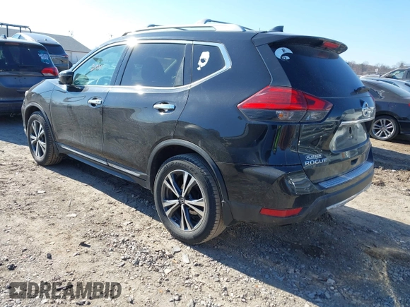 2017 Nissan Rogue SL with VIN 5N1AT2MVXHC859907, listed as a IAAI auction lot 41672011 with 108,949 mi miles. Bid and sale history available at carsss.com. Image 3.