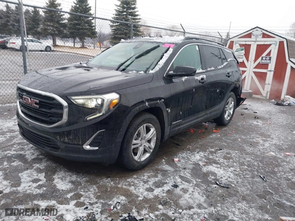 2020 GMC Terrain SLE with VIN 3GKALMEV8LL176524, listed as a IAAI auction lot 41663025 with 50,814 mi miles. Bid and sale history available at carsss.com. Image 17.