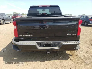 2021 Chevrolet Silverado 1500 Custom with VIN 3GCPYBEH9MG130670, listed as a Copart auction lot 68754854 with 63,770 mi miles and Salvage Title. Bid and sale history available at DreamBid. Image 6.