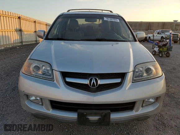 2004 Acura MDX Touring Pkg with VIN 2HNYD18664H550109, listed as a Copart auction lot 78240704 with 182,621 mi miles and Clean Title. Bid and sale history available at carsss.com. Image 5.