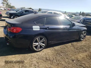 2015 BMW 4 Series 435i with VIN WBA4B1C54FD418309, listed as a Copart auction lot 65259404 with 110,713 mi miles and Salvage Title. Bid and sale history available at carsss.com. Image 3.