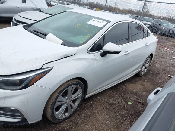 2016 Chevrolet Cruze Premier with VIN 1G1BG5SM5G7252161, listed as a IAAI auction lot 41716574 with 91,418 mi miles. Bid and sale history available at carsss.com. Image 15.