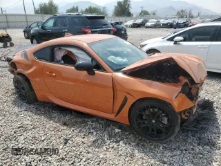2023 Toyota GR86 10th Anniversary Special Edition with VIN JF1ZNBG18P9755119, listed as a Copart auction lot 66719144 with 0 mi miles and Salvage Title. Bid and sale history available at carsss.com. Image 4.