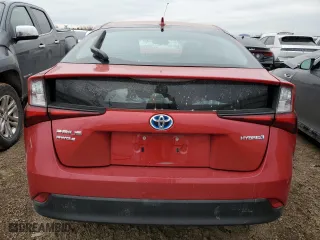 2019 Toyota Prius LE with VIN JTDL9RFU5K3007027, listed as a Copart auction lot 43240065 with 0 mi miles and Salvage Title. Bid and sale history available at carsss.com. Image 6.