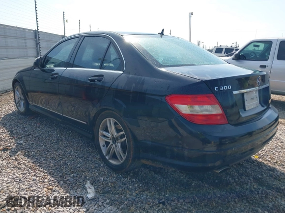 2009 Mercedes-Benz C 300 Sport with VIN WDDGF54XX9R057094, listed as a IAAI auction lot 42582664 with 240,709 mi miles and . Bid and sale history available at DreamBid. Image 3.