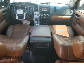 2014 Toyota Sequoia Platinum with VIN 5TDDW5G15ES109389, listed as a Copart auction lot 70515204 with 187,051 mi miles and Salvage Title. Bid and sale history available at carsss.com. Image 8.