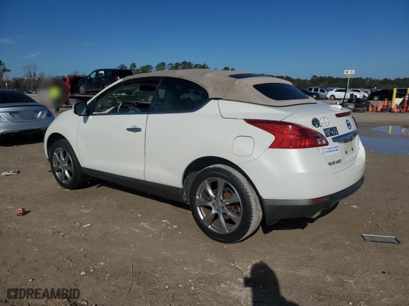 2014 Nissan Murano CrossCabriolet with VIN JN8AZ1FY6EW302253, listed as a Copart auction lot 87795455 with 113,559 mi miles and Clean Title. Bid and sale history available at carsss.com. Image 2.