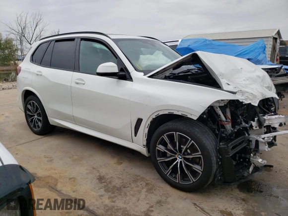 2020 BMW X5 sDrive40i with VIN 5UXCR4C09L9D01101, listed as a Copart auction lot 66698282 with 0 mi miles. Bid and sale history available at carsss.com. Image 4.