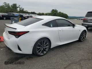 2021 Lexus RC 300 F Sport z VIN JTHGA5BC1M5011676, wystawiony jako Copart lot #58583705 z przebiegiem 50 974 mil mil oraz Szkoda całkowita • Salvage title. Historia ofert i sprzedaży dostępna na DreamBid. Obrazek 3.