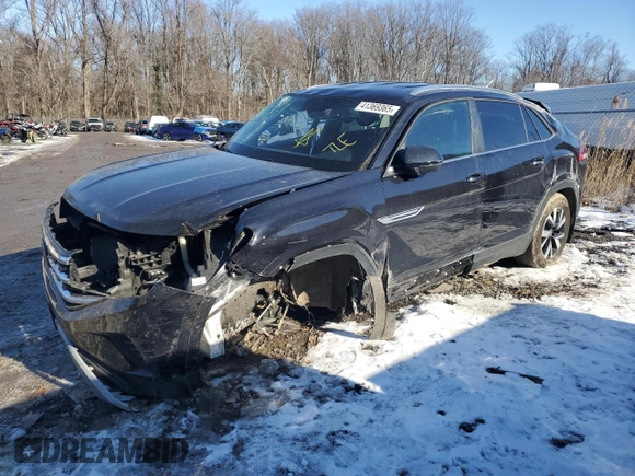 2023 Volkswagen Atlas SE с VIN 1V2LC2CA7PC219081, выставлен на аукционе Copart как лот 41369365 с пробегом 12 941 миль миль и Списание • Salvage title. История ставок и продаж доступна на DreamBid. Изображение 1.