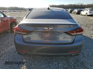 2015 Hyundai Genesis 3.8L with VIN KMHGN4JE2FU082585, listed as a Copart auction lot 41584764 with 125,151 mi miles and Clean Title. Bid and sale history available at carsss.com. Image 6.