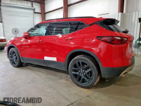 2020 Chevrolet Blazer LT with VIN 3GNKBDR44LS711415, listed as a Copart auction lot 60821265 with Not provided miles and Salvage title. Bid and sale history available at DreamBid. Image 2.