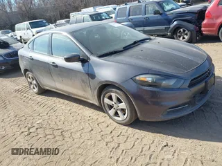 2016 Dodge Dart SXT with VIN 1C3CDFBB9GD605399, listed as a IAAI auction lot 41884977 with 164,833 mi miles. Bid and sale history available at carsss.com. Image 1.