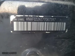 2007 Kia Rondo EX with VIN KNAFG526177067287, listed as a Copart auction lot 83413294 with 213,950 mi miles and Salvage Title. Bid and sale history available at carsss.com. Image 13.