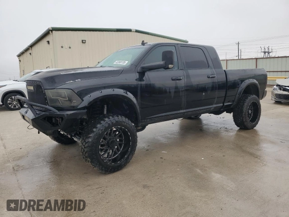 2014 Ram 3500 Laramie with VIN 3C63R3ML6EG108920, listed as a Copart auction lot 43368135 with 286,947 mi miles and Salvage Title. Bid and sale history available at carsss.com. Image 1.