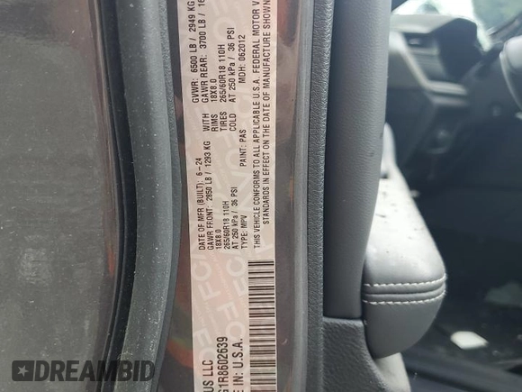 2024 Jeep Grand Cherokee Limited with VIN 1C4RJKBG1R8602639, listed as a Copart auction lot 47389415 with 11,951 mi miles and Salvage title. Bid and sale history available at DreamBid. Image 13.