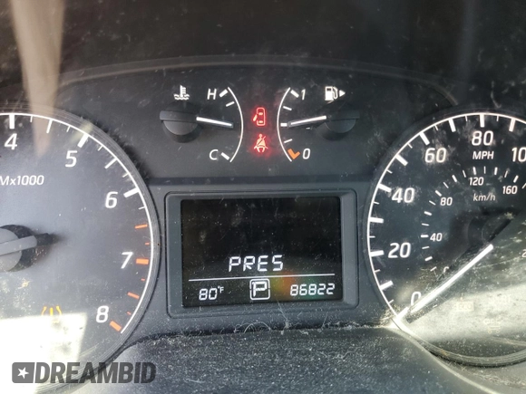 2014 Nissan Sentra SV with VIN 3N1AB7AP5EY270229, listed as a Copart auction lot 60853495 with 86,822 mi miles and Salvage title. Bid and sale history available at DreamBid. Image 9.