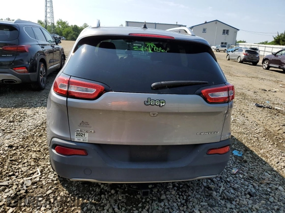 2014 Jeep Cherokee Limited z VIN 1C4PJMDB3EW266471, wystawiony jako Copart lot #60292915 z przebiegiem 219 660 mil mil oraz Szkoda całkowita • Salvage title. Historia ofert i sprzedaży dostępna na DreamBid. Obrazek 6.