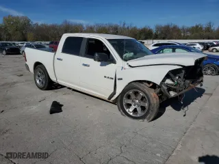 2009 Dodge Ram 1500 Laramie with VIN 1D3HB13T99S743838, listed as a Copart auction lot 82047644 with 179,761 mi miles and Salvage Title. Bid and sale history available at carsss.com. Image 4.