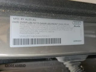 2006 Audi A4 3.0L with VIN WAUDT48H56K000631, listed as a Copart auction lot 77684094 with 92,886 mi miles and Salvage Title. Bid and sale history available at carsss.com. Image 13.