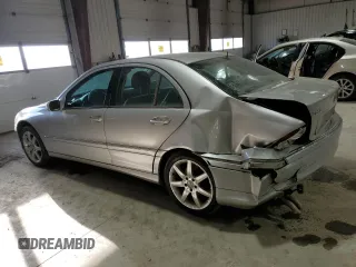 2005 Mercedes-Benz C 240 with VIN WDBRF81J05F644435, listed as a Copart auction lot 88741485 with 145,003 mi miles and Salvage Title. Bid and sale history available at DreamBid. Image 2.