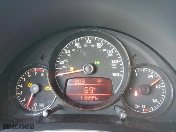 2012 Volkswagen Beetle 2.5L w/Sound/Nav PZEV with VIN 3VWJP7AT1CM623160, listed as a Copart auction lot 88076215 with 112,894 mi miles and Salvage Title. Bid and sale history available at carsss.com. Image 9.