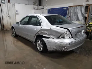 2003 Mercedes-Benz C 230/260/280/320 with VIN WDBRF64J73F321576, listed as a Copart auction lot 75531504 with 36,018 mi miles and Salvage Title. Bid and sale history available at DreamBid. Image 2.