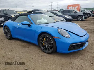2022 Porsche 911 Carrera with VIN WP0CA2A96NS236232, listed as a Copart auction lot 81170844 with 8,558 mi miles and Salvage Title. Bid and sale history available at carsss.com. Image 4.