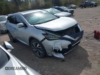 2023 Nissan Murano SL with VIN 5N1AZ2CJ4PC130734, listed as a IAAI auction lot 41741504 with 35,124 mi miles and . Bid and sale history available at DreamBid. Image 1.