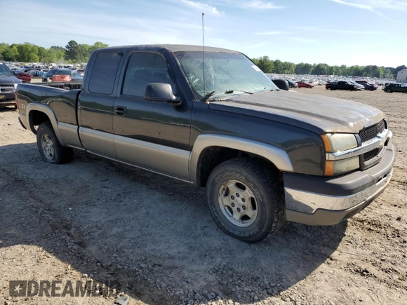 2003 Chevrolet Silverado 1500 LT with VIN 2GCEK19T531339753, listed as a Copart auction lot 54064945 with 156,826 mi miles and Salvage Title. Bid and sale history available at DreamBid. Image 4.