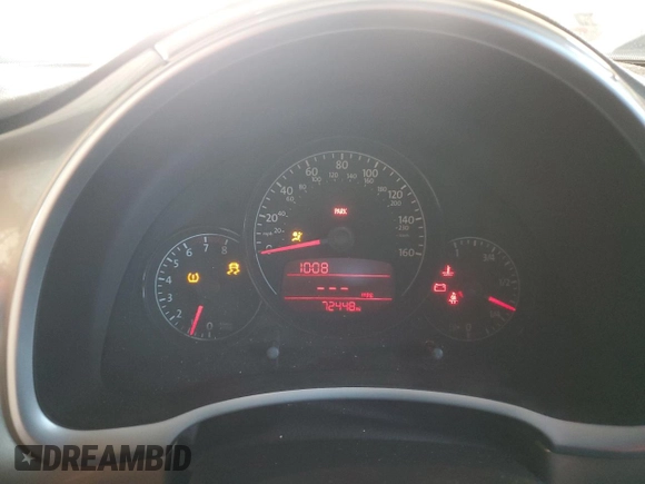 2012 Volkswagen Beetle 2.5L with VIN 3VWHX7AT5CM643314, listed as a Copart auction lot 58843455 with 72,448 mi miles and Salvage title. Bid and sale history available at DreamBid. Image 9.