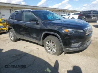 2021 Jeep Cherokee Latitude Lux with VIN 1C4PJMMX2MD216358, listed as a Copart auction lot 47167505 with 22,195 mi miles and Salvage Title. Bid and sale history available at carsss.com. Image 4.