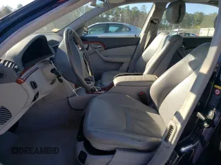 2002 Mercedes-Benz S-Class 4.3L with VIN WDBNG70J92A269984, listed as a Copart auction lot 46418465 with 0 mi miles and Salvage Title. Bid and sale history available at carsss.com. Image 7.