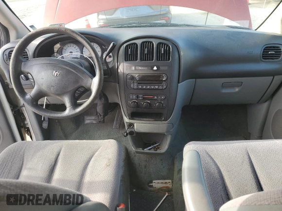 2007 Dodge Grand Caravan SE with VIN 1D4GP24E87B176680, listed as a Copart auction lot 64906593 with Not Provided miles and Salvage Title. Bid and sale history available at DreamBid. Image 8.