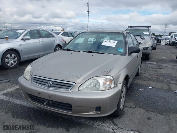 2000 Honda Civic DX with VIN 1HGEJ6625YL058339, listed as a IAAI auction lot 41521835 with 120,282 mi miles. Bid and sale history available at carsss.com. Image 17.