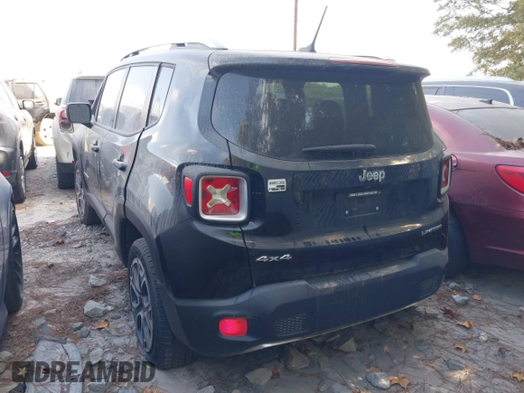 2015 Jeep Renegade Limited with VIN ZACCJBDT6FPB41927, listed as a IAAI auction lot 40731249 with 127,026 mi miles and . Bid and sale history available at DreamBid. Image 3.