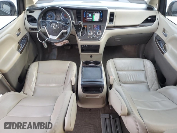 2016 Toyota Sienna XLE with VIN 5TDYK3DC3GS754018, listed as a Copart auction lot 55508925 with 99,016 mi miles and Salvage title. Bid and sale history available at DreamBid. Image 8.