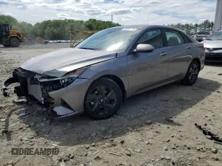 2023 Hyundai Elantra SEL with VIN KMHLM4AG0PU618745, listed as a Copart auction lot 57644295 with 9,621 mi miles and Salvage title. Bid and sale history available at DreamBid. Image 1.