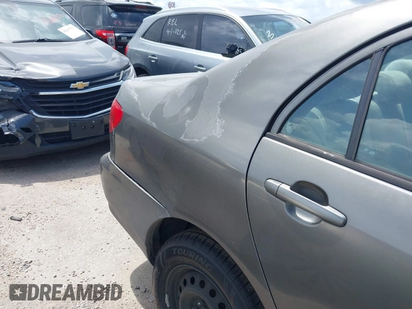 2005 Toyota Corolla CE with VIN 2T1BR32E95C324960, listed as a IAAI auction lot 42652424 with 236,552 mi miles and . Bid and sale history available at DreamBid. Image 13.