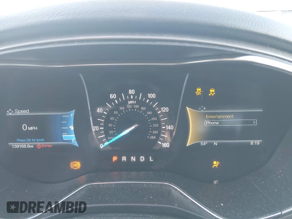 2017 Ford Fusion SE with VIN 3FA6P0H74HR378492, listed as a IAAI auction lot 41762066 with 139,168 mi miles. Bid and sale history available at carsss.com. Image 7.