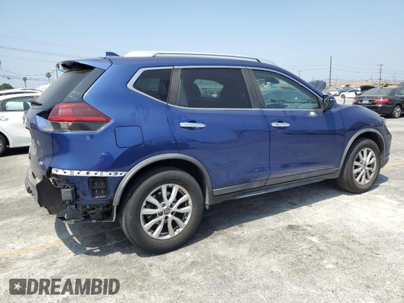 2020 Nissan Rogue SV with VIN KNMAT2MT6LP519478, listed as a Copart auction lot 58825495 with 42,042 mi miles and Salvage title. Bid and sale history available at DreamBid. Image 3.