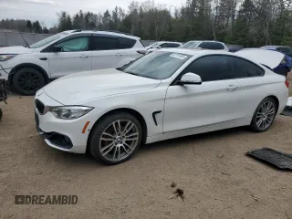 2017 BMW 4 Series 430i xDrive with VIN WBA4R9C52HK878447, listed as a Copart auction lot 52761665 with Not Provided miles and Salvage Title. Bid and sale history available at DreamBid. Image 1.