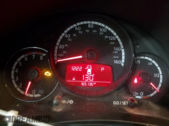 2015 Volkswagen Beetle Fleet Edition with VIN 3VWF17AT1FM615796, listed as a Copart auction lot 55050615 with 165,136 mi miles and Salvage title. Bid and sale history available at DreamBid. Image 9.