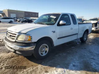2002 Ford F-150 XL with VIN 1FTRX17L42KD35973, listed as a Copart auction lot 89121325 with 258,895 mi miles and Salvage title. Bid and sale history available at DreamBid. Image 1.
