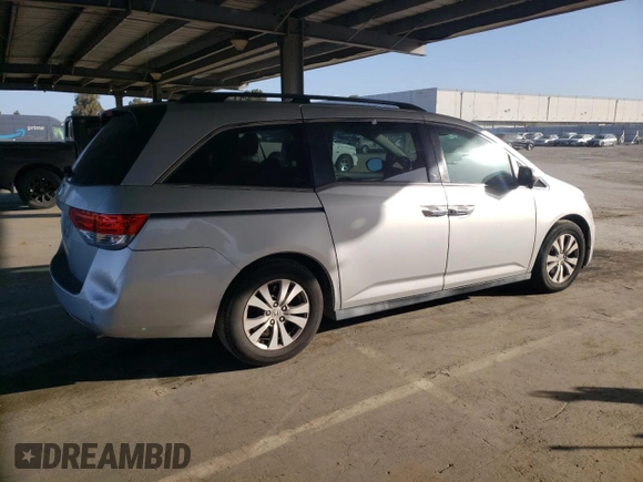 2014 Honda Odyssey EX-L with VIN 5FNRL5H62EB119570, listed as a Copart auction lot 53001525 with 197,509 mi miles and Clean Title. Bid and sale history available at DreamBid. Image 3.