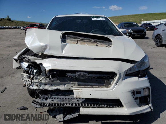 2017 Subaru WRX Premium with VIN JF1VA1F65H9840048, listed as a Copart auction lot 57729145 with 105,724 mi miles and Salvage title. Bid and sale history available at DreamBid. Image 5.