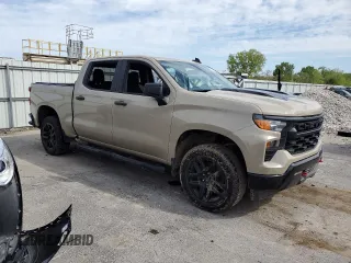 2022 Chevrolet Silverado 1500 Custom Trail Boss with VIN 3GCUDCET4NG579555, listed as a Copart auction lot 51195454 with Not Provided miles and Salvage Title. Bid and sale history available at DreamBid. Image 4.