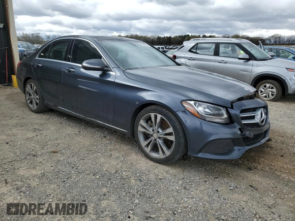 2015 Mercedes-Benz C 300 with VIN 55SWF4JB7FU072936, listed as a Copart auction lot 49682475 with 122,269 mi miles and Salvage Title. Bid and sale history available at carsss.com. Image 4.