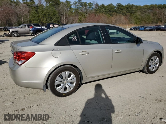 2014 Chevrolet Cruze LS with VIN 1G1PA5SG5E7250618, listed as a Copart auction lot 49903735 with 143,547 mi miles and Non Repairable. Bid and sale history available at carsss.com. Image 3.