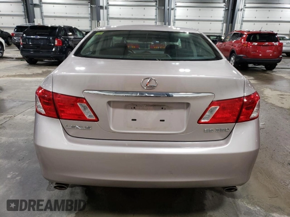 2008 Lexus ES with VIN JTHBJ46G082169452, listed as a Copart auction lot 60909264 with 159,519 mi miles and Salvage Title. Bid and sale history available at carsss.com. Image 6.
